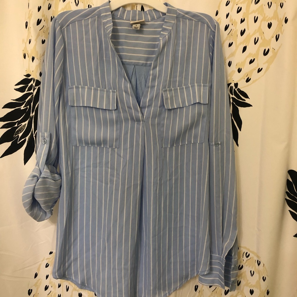 A new day blouse can be half or full sleeve small!